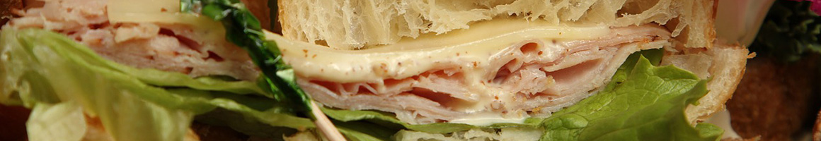 Eating Sandwich at Jerry's Sandwich Shop restaurant in Newport Beach, CA.